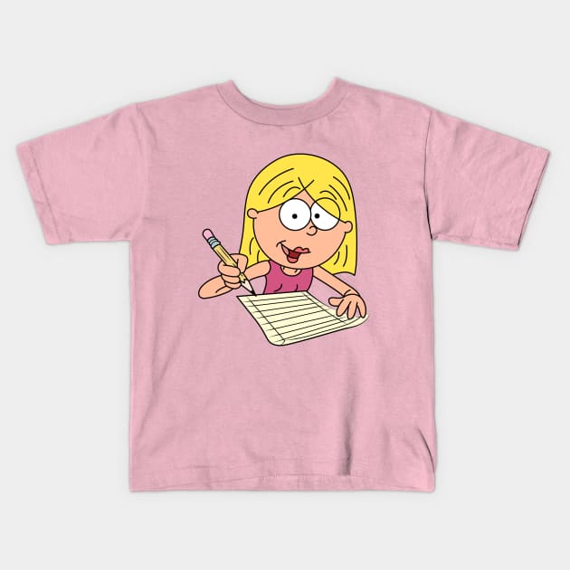 Lizzie McGuire Kids T-Shirt by artxlife